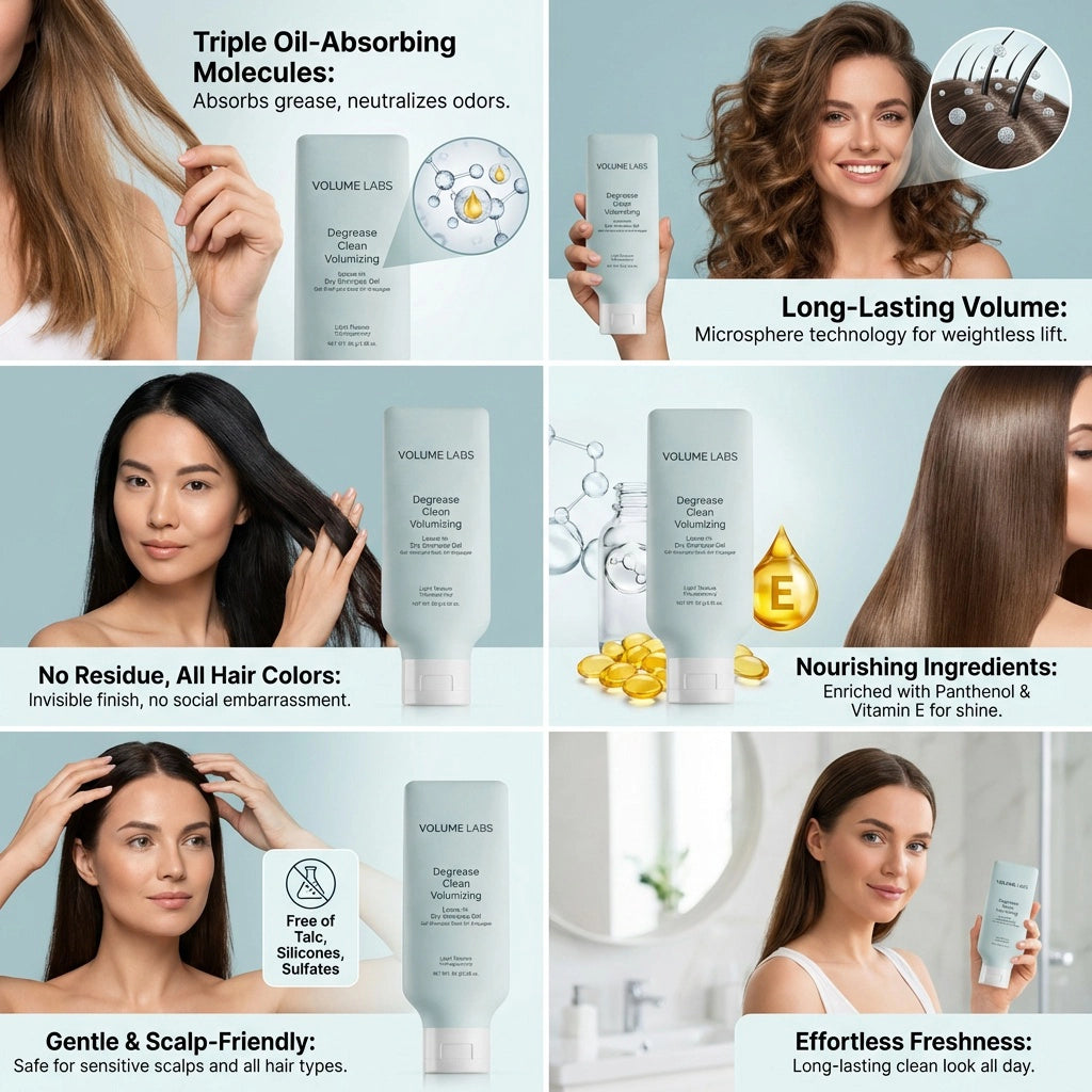 Volume Labs™ Dry Shampoo Gel